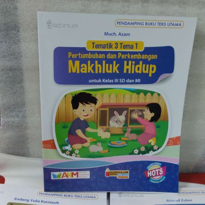 Promo Buku Paket Tematik Sd Kelas 3 Tema 1234 Akm Platinum Diskon 24% ...