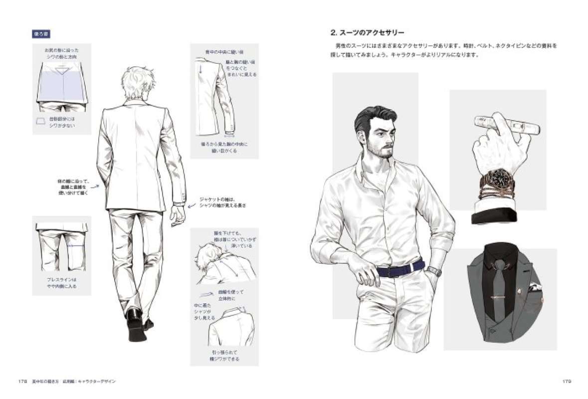 Tutorial Man Promo How To Draw Mature Middle Aged Men / Man / Ojisan Tutorial Book ...