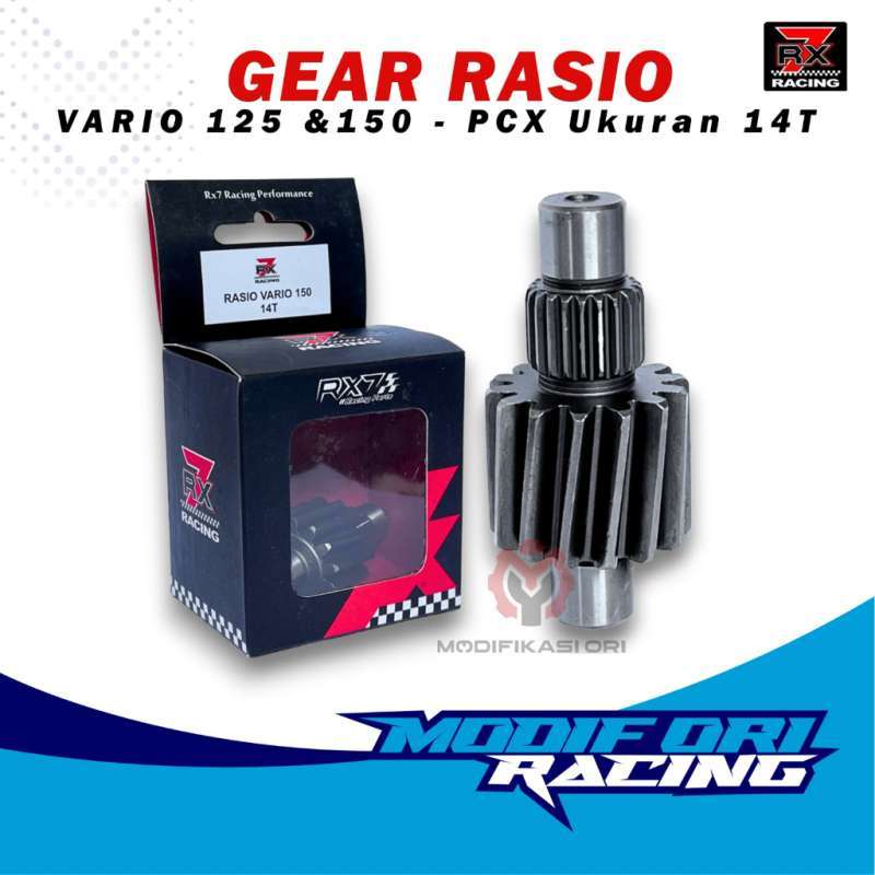 Jual Gear Rasio Honda Vario 125 Vario 150 Pcx Ukuran 14t Rx7 Racing Di ...