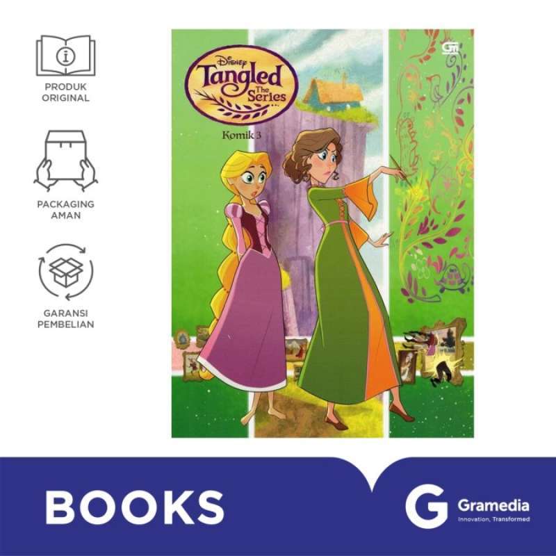 Promo Tangled The Series Komik 3 Diskon 26% Di Seller Huka Shop - Kebon ...