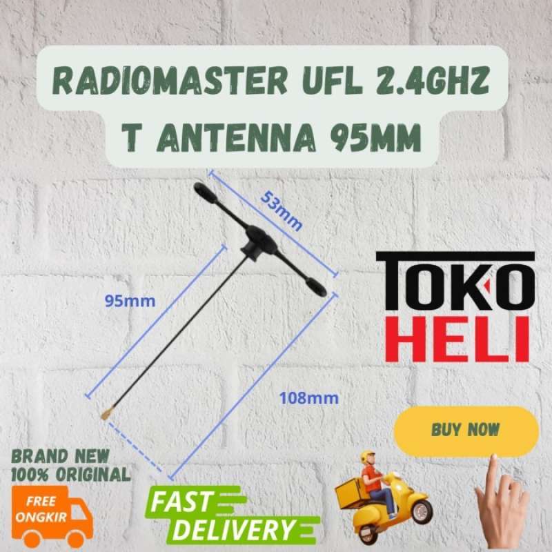 YINETTECH 2 X 2,4 GHz UFL-Antenne, Kompatibel Mit Radiomaster RP1 RP3 Happymodel Für ELRS-Empfänger Mit IPEX1-Anschluss