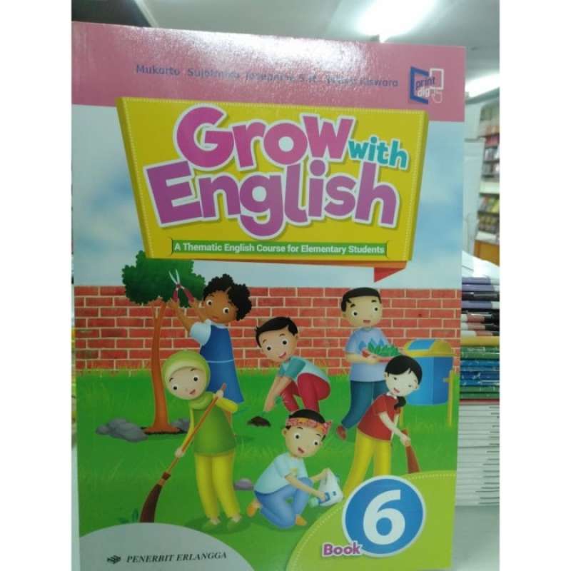 Jual Buku Bahasa Inggris Sd Kelas 6 Sd / Buku Grow With English Kelas 6 ...