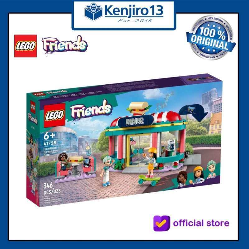 Jual Lego Friends 41728 Heartlake Downtown Diner Di Seller Kenjiro13 Cipondoh Kota Tangerang Blibli