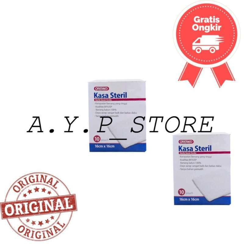 Jual Kasa Steril Merk Onemed / Sterile Gauze Swabs, Original100% Di ...