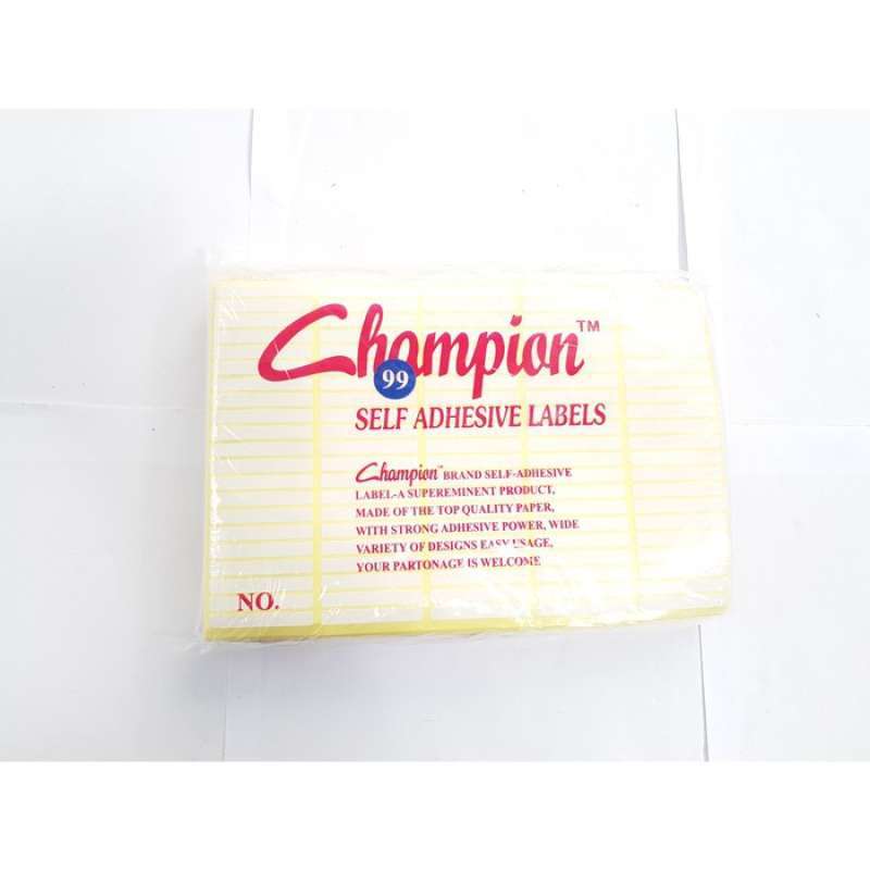 Champion label best sale