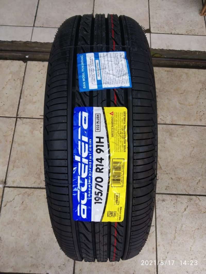 Accelera 1200034481 Accelera Eco Plush, 195/65R15, 91H, SL