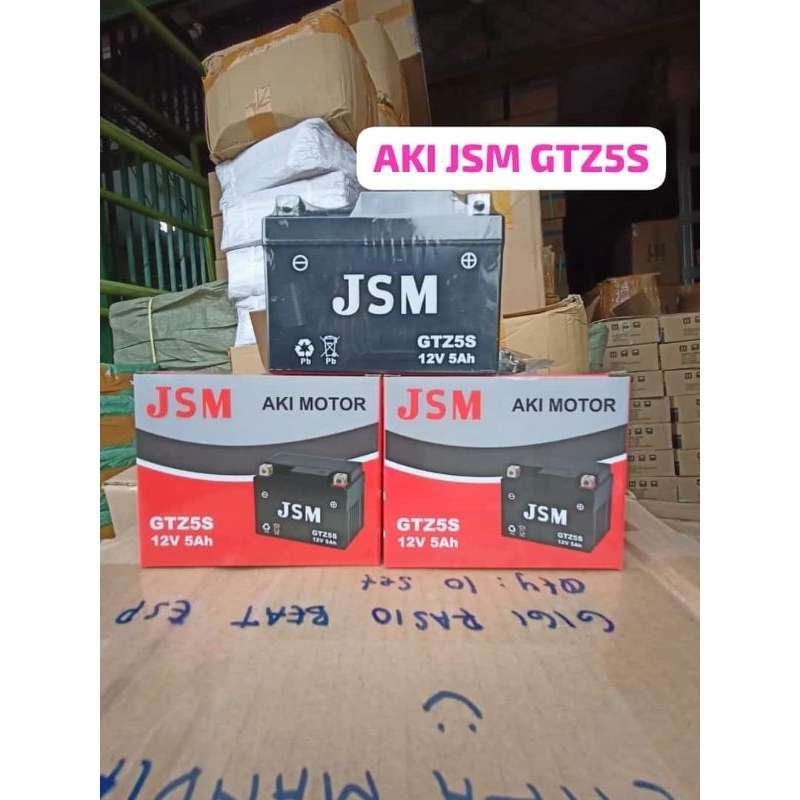 Jual Aki Kering Motor Jsm Gtz5s Suzuki Spin Next Shogun Address Arashi