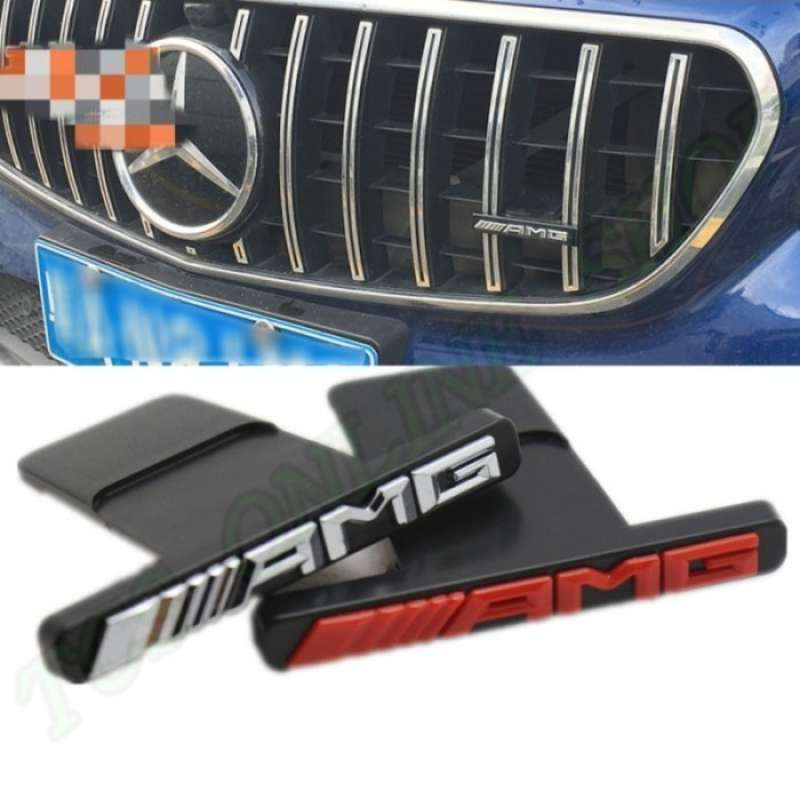 WPKMOTORS Black Upper Mesh Grille With Emblem – For Mercedes W204 C250 C280 C300 2008-14
