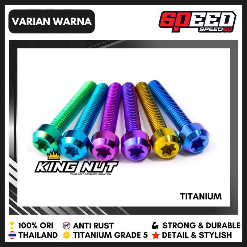 Jual Baut Rotor Sensor Belakang Nmax Baut Titanium Probolt Grade 5 ...