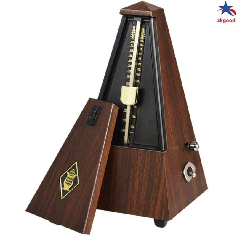 Jual Vintage Pyramid Style Metronome Bell Ring Rhythm Mechanical For