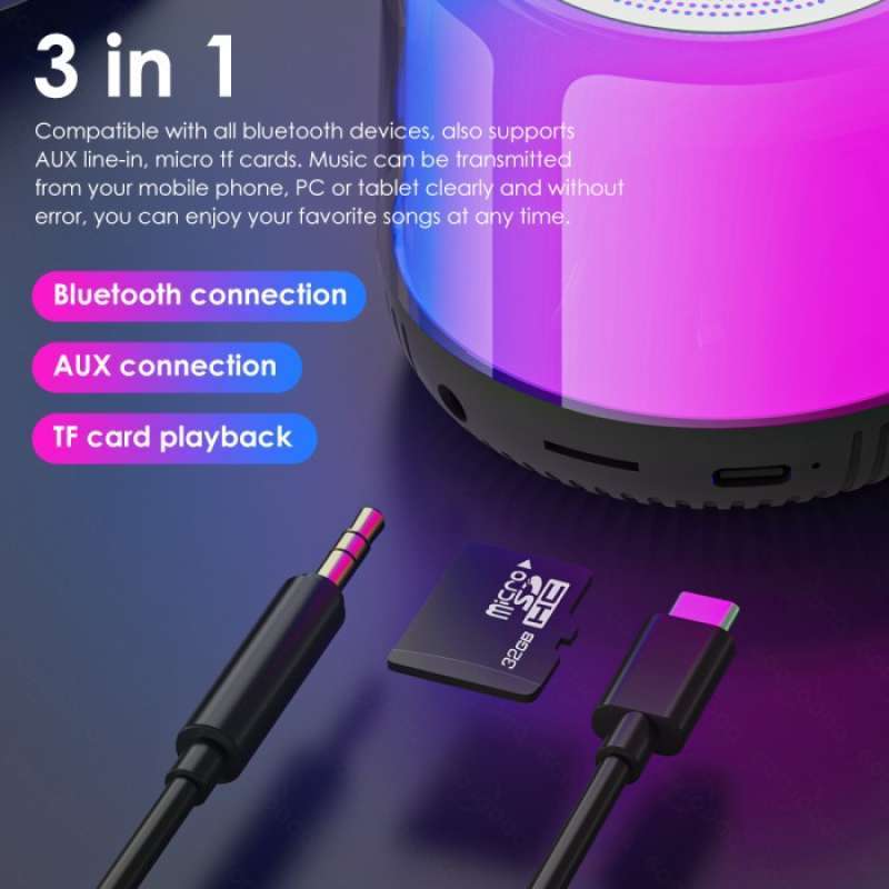 Jual Goojodoq Tws Wireless Hifi Led Bluetooth Portable Mini Stereo ...