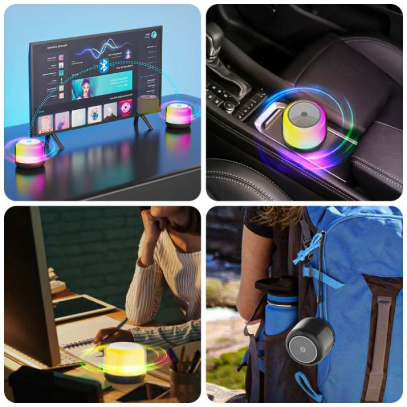 Jual Goojodoq Tws Wireless Hifi Led Bluetooth Portable Mini Stereo ...