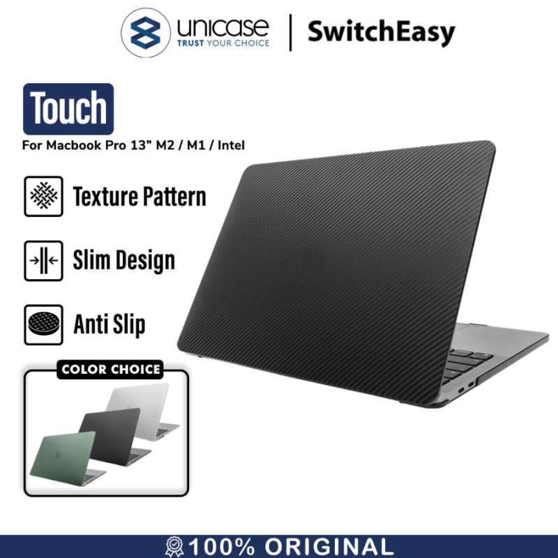 Case Macbook Pro 13 M2/M1/Intel 2022-2016 SwitchEasy Touch Hard Cover