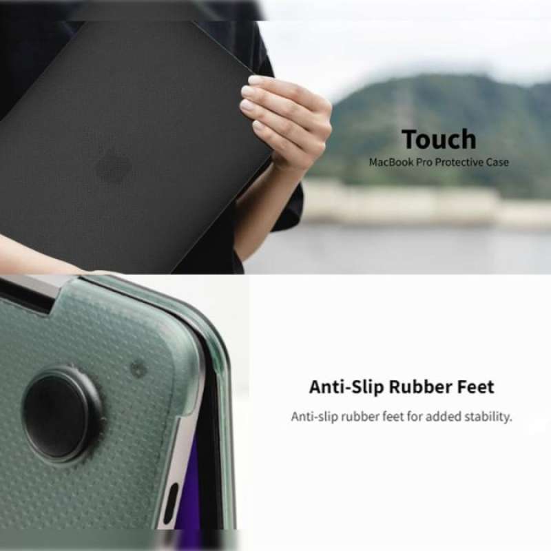 Case Macbook Pro 13 M2/M1/Intel 2022-2016 SwitchEasy Touch Hard Cover