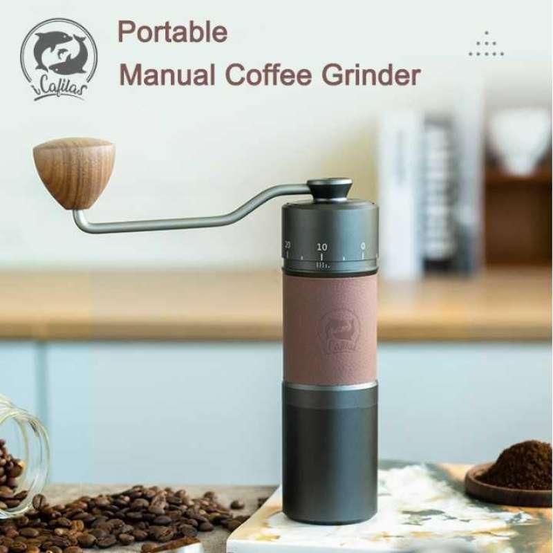 Promo Alat Penggiling Kopi Manual Coffee Grinder Exterior Setting