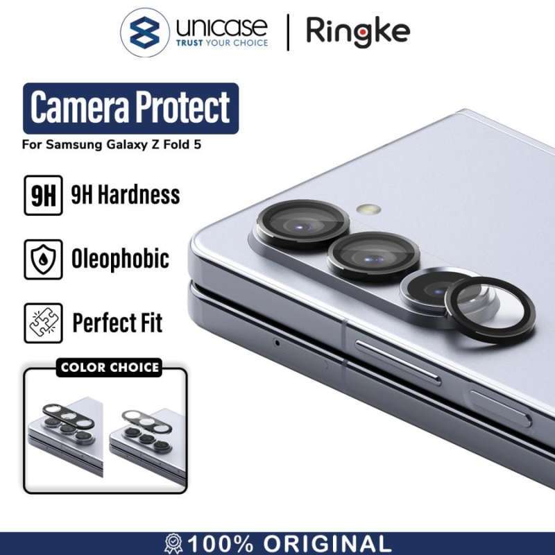 Ringke Galaxy Z Fold 5 Camera Protector Glass - Black CM06096RS