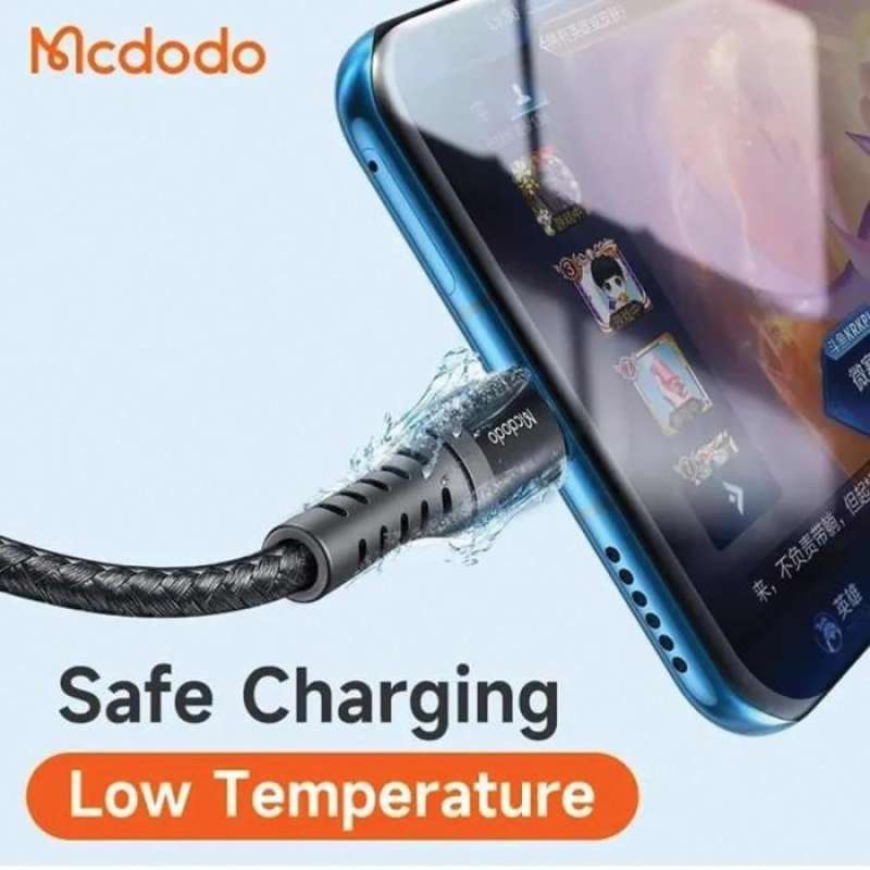Cable Data Lightning/USB A/Type C MCDODO Braided Fast Charging Kabel