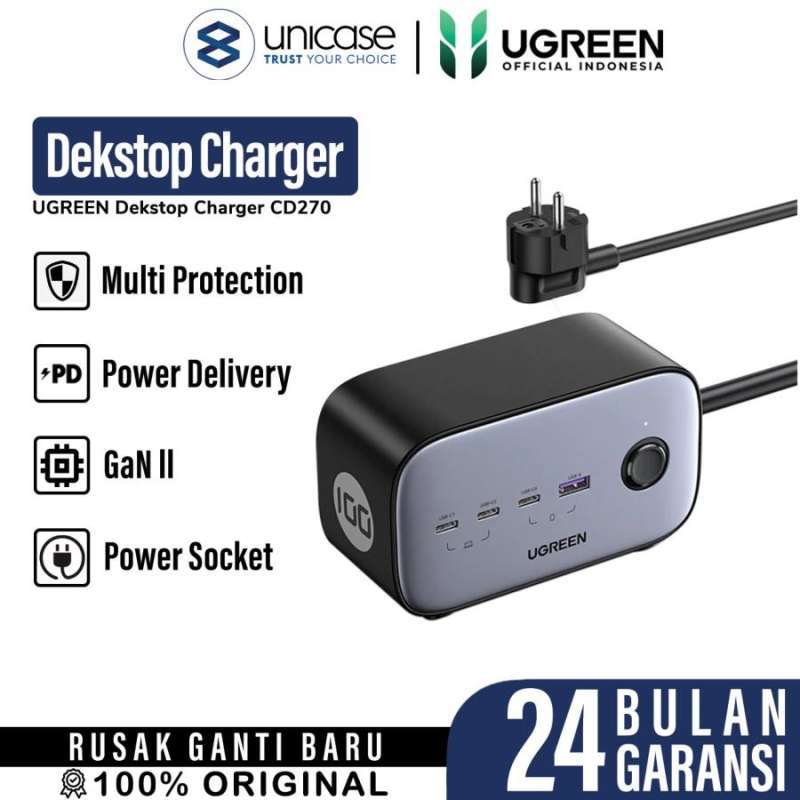 UGREEN Desktop Charger 100W 1A 3C 3AC Outlet DigiNest Pro - CD270 60167