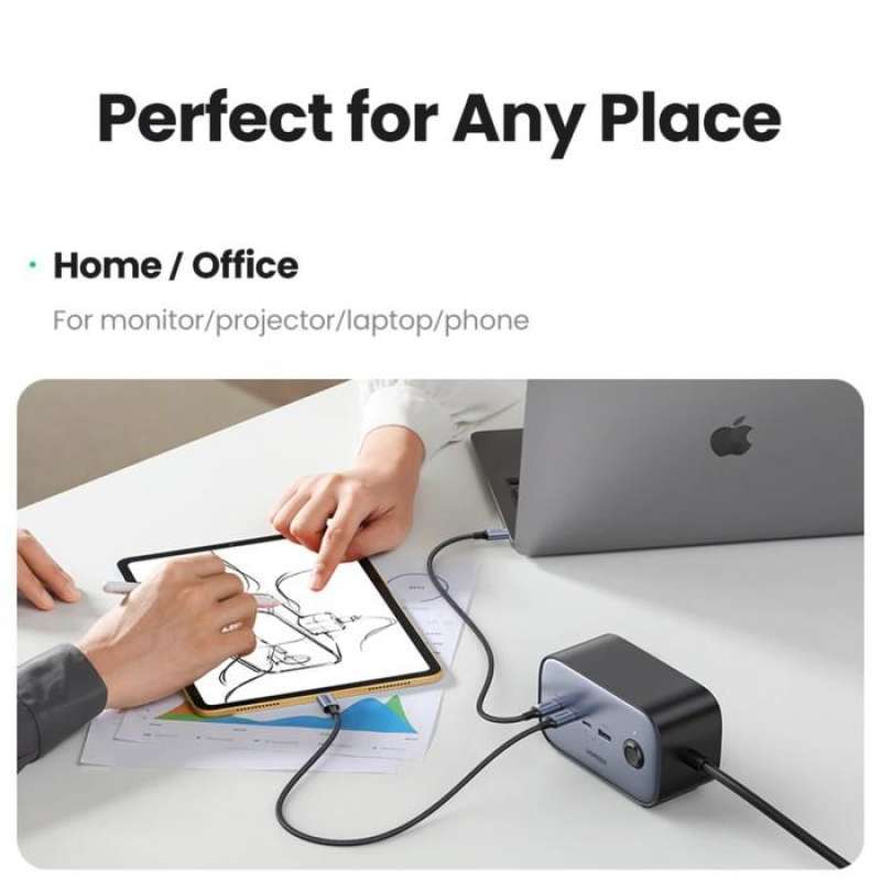 UGREEN Desktop Charger 100W 1A 3C 3AC Outlet DigiNest Pro - CD270 60167