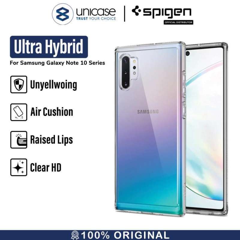 Spigen Galaxy Note 10 Plus Case Ultra Hybrid - Crystal Clear 627CS27332