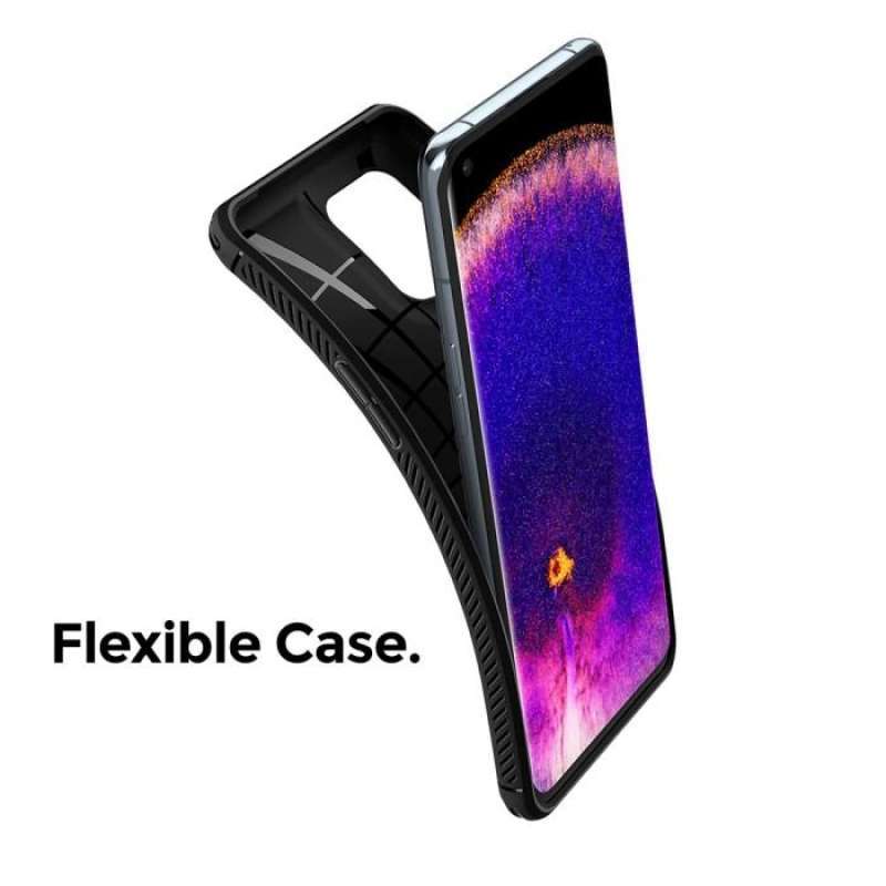 Case Oppo Find X5 Pro 5G Spigen Rugged Armor Carbon Softcase Casing