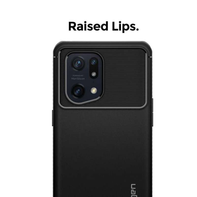 Case Oppo Find X5 Pro 5G Spigen Rugged Armor Carbon Softcase Casing