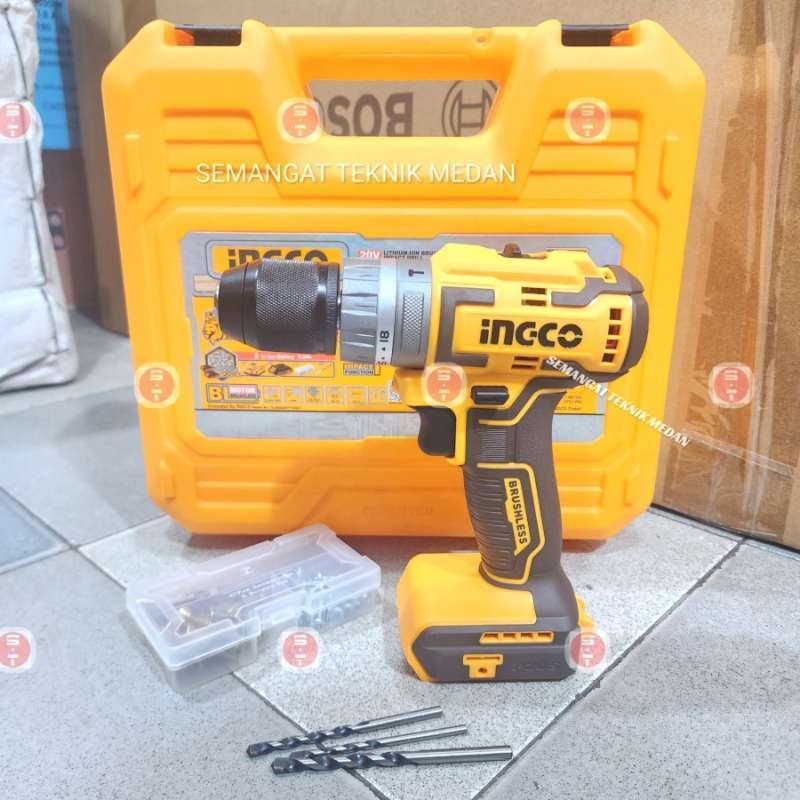 Jual Cidli20508 Cordless Bor Impact Baterai Brushless 10mm Unit