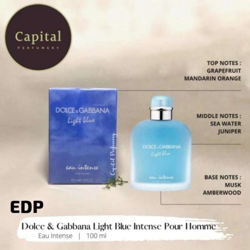 Light blue intense notes outlet