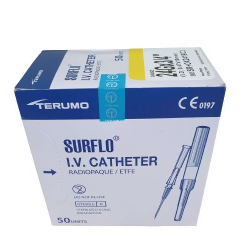 Promo Iv Catheter Terumo 18 20 22 24 Surflo Terumo Abocath Box I.v