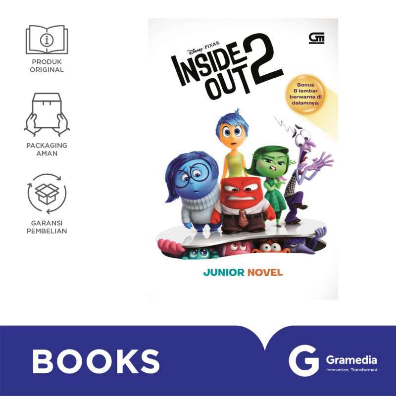 Jual Inside Out 2 - Junior Novel (the Walt Disney Company) Di Seller ...