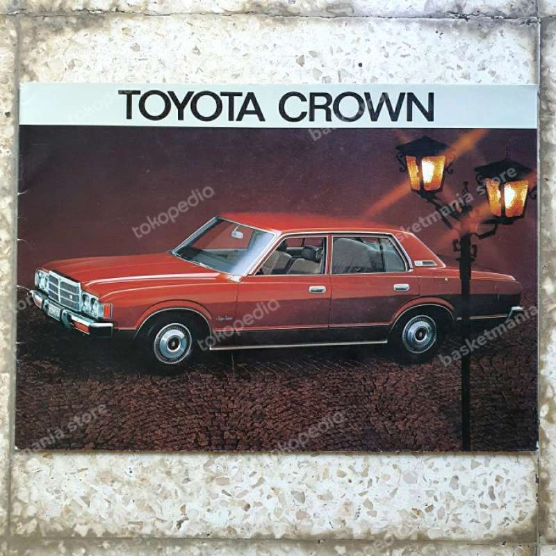 Jual Brosur Toyota Crown Iklan Booklet Katalog Iklan Mobil Lawas Di