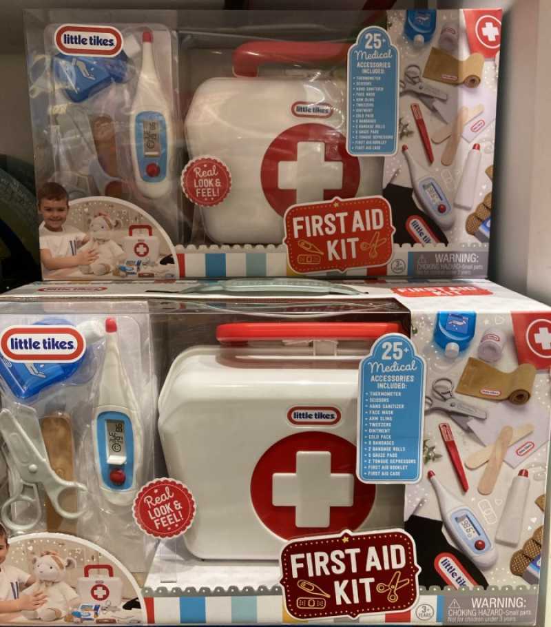 Jual Little Tikes First Aid Kit Realistic Doctor Pretend Mainan Dokter ...