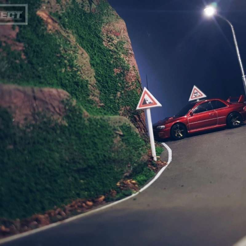 Jual Diorama Bukit Akina Initial D Fujiwara Tukang Tahu Di Seller ...
