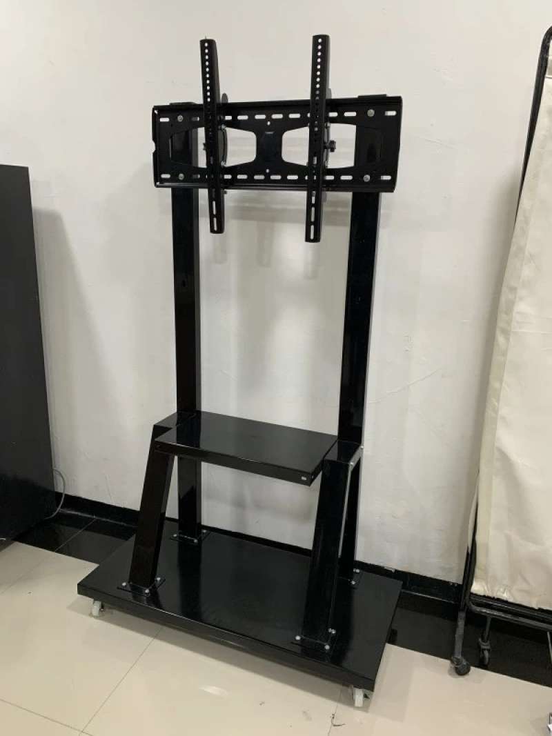 Standing Bracket Without Roda Promo Sale Bracket Standing Tv 55-85 Inch Stand Dengan Roda Bracket Tv ...