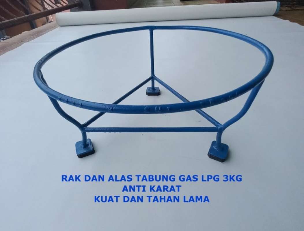 Jual Rak Besi / Tatakan Dan Alas Tabung Gas Lpg 3kg Solusi Anti Karat ...