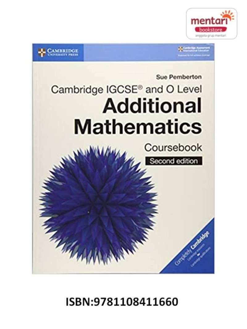 Promo Cambridge Igcse & O Level Additional Mathematics Coursebook (2e ...