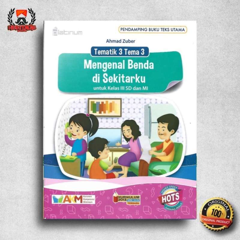 Promo Buku Tematik Kelas 3 Tema 1 2 3 4 5 6 7 8 / Tematik Sd Platinum ...