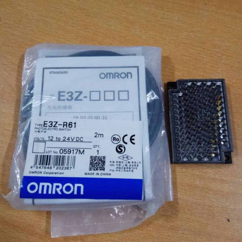 Jual Photo Sensor E3z R61 + Reflector Omron Original Di Seller Aghanim ...