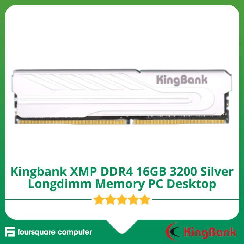 Promo RAM Kingbank Xmp Silver 16gb Ddr4 3200 Mhz Single Desktop Memory ...