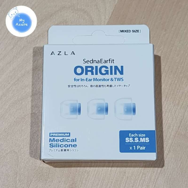 Promo Azla Sednaearfit Origin Iem Tws Eartips Premium Medical Silicone ...