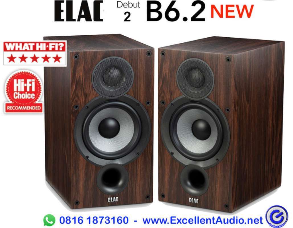 Promo Elac Debut 2 B6.2 Pasif Bookshelf Speaker Diskon 23 Di Seller