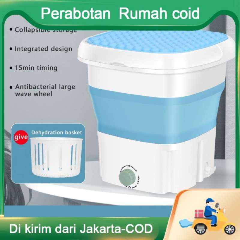 Promo Mesin Cuci Ultrasonik Lipat Portable Kapasitas / Mesin Cuci Mini