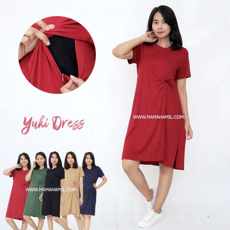 Jual Dress Hamil Menyusui Kaos Polos Casual Murah Modern Modis Dro 990 Merah Di Seller Winter Cengkareng Timur Kota Jakarta Barat Blibli
