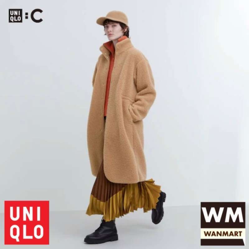 Jual Uniqlo C Clare Pile Coat Mantel Winter Fleece Kerah Tegak Wanita Beige Di Seller Sangninja Cengkareng Timur Kota Jakarta Barat Blibli