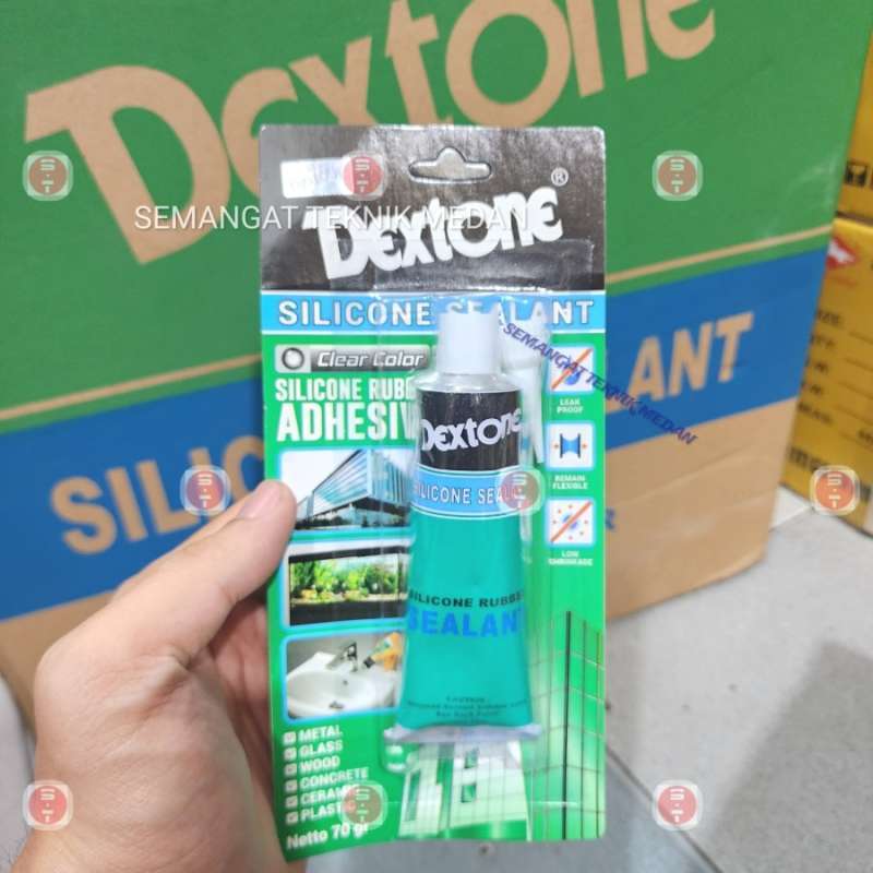 Jual Lem Kaca Silikon Silicone Sealant Bening 70gram 70 Gr Gram