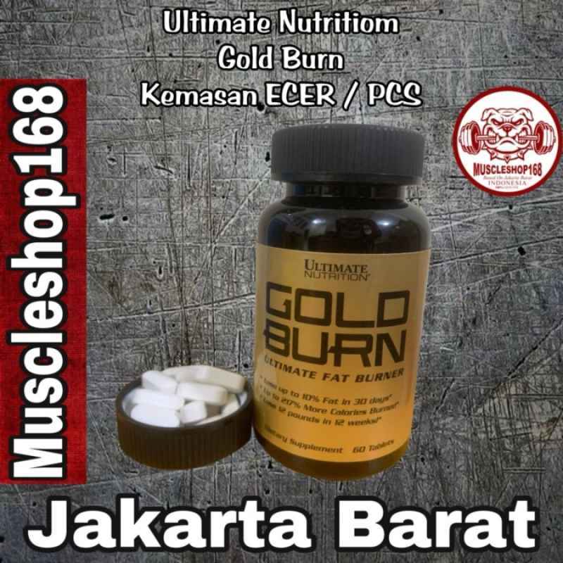 Promo Un Gold Burn 60 Tablet Tabs Ultimate Fat Burner Diskon 33% Di ...