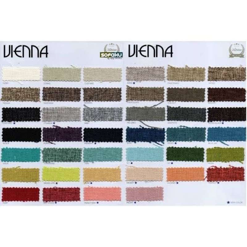 Jual Catalog Kain Sofa Satuan Ateja, Regency, Hikaron Real Suede Di