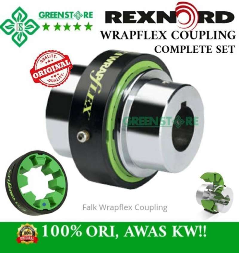 Promo Falk Coupling Wrapflex 30r10 Max Bore 70mm 4500 Speed Rpm Complte