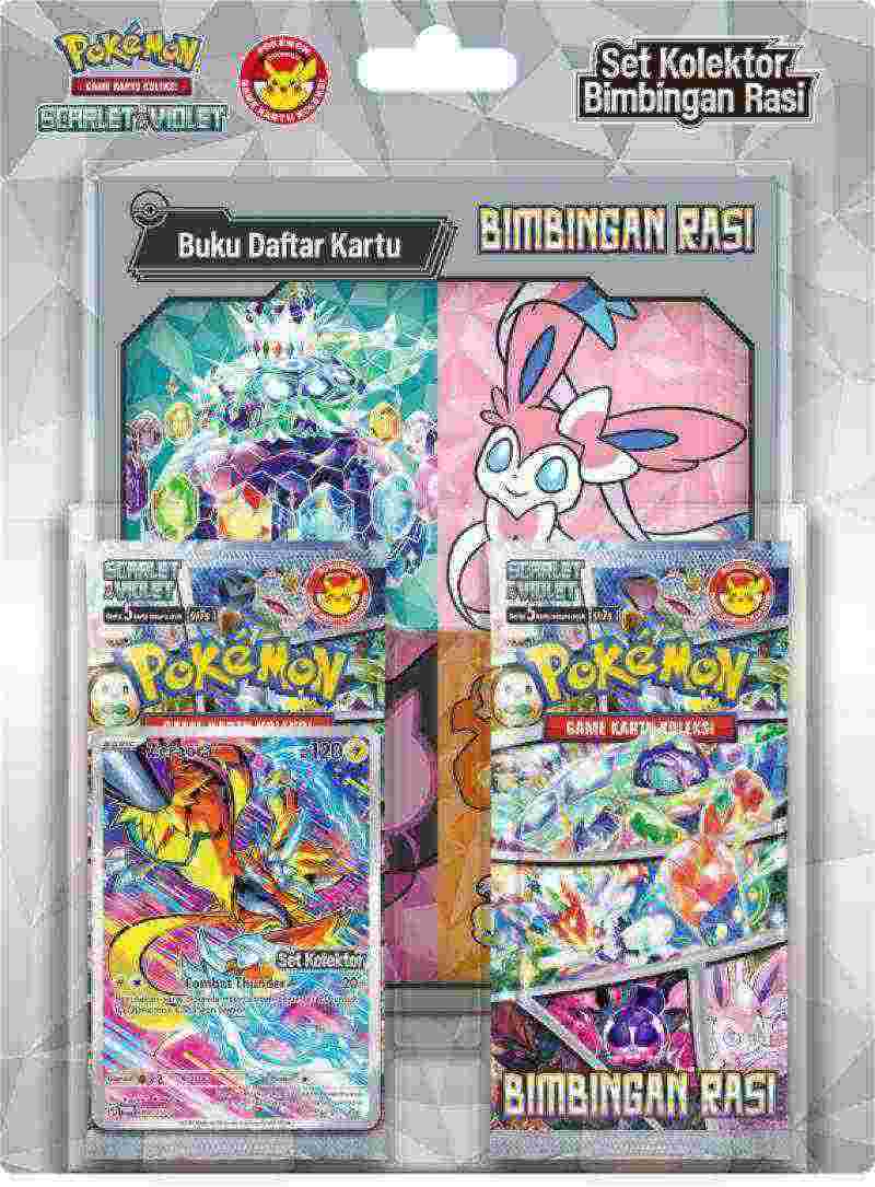 Jual Pokemon Indonesia Tcg Bimbingan Rasi Sv7s Set Kolektor Di