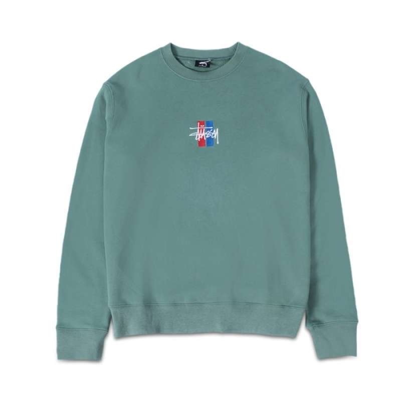 Jual Stussy 2 Bar Logo Green Sweatshirt Crewneck Sweater Ori Fulltag Xl Di Seller Wd store Kp. Utan Rt 10 09 No. 98. Cengkareng Timur masuk Dari Gang Samping